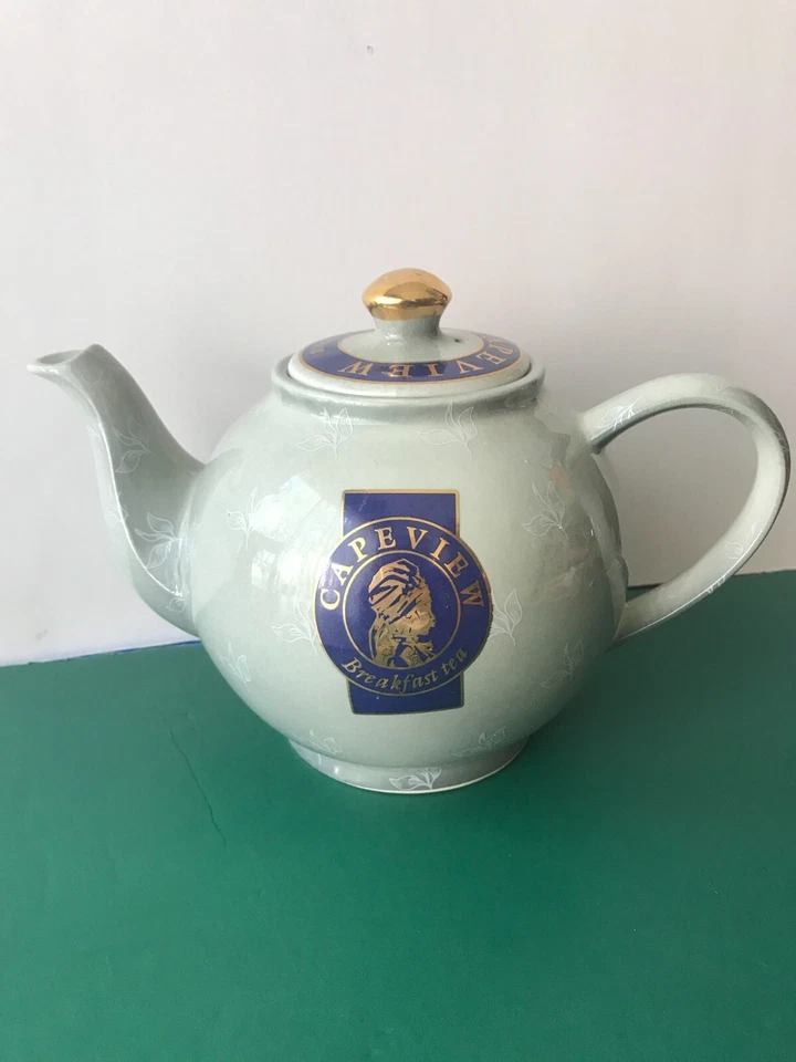 CAPEVIEW Breakfast TEAPOT with LID CARDEW Design England UK 25 Years Amway - Image 1 of 4