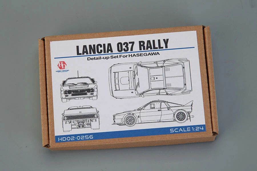 Hobby Design 1/24 Lancia 037 Rally Detail-up Set for Hasegawa - Image 1 of 1