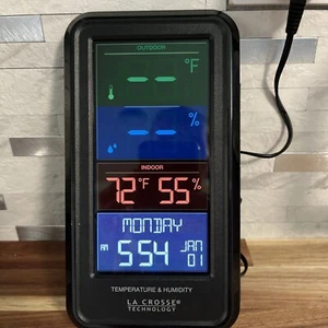 La Crosse S82967 temperature & humidity indoor/outdoor No outdoor sensor - Picture 1 of 6