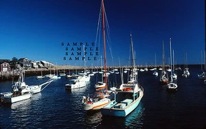 ORIGINAL KODACHROME 35mm COLOR SLIDE - 1980- ROCKPORT HARBOR, MASSACHUSETTS - Picture 1 of 1