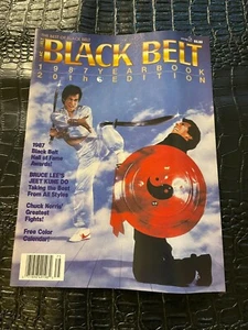 YEARBOOK 1987 - BLACK BELT martial arts magazine BRUCE LEE - Picture 1 of 1