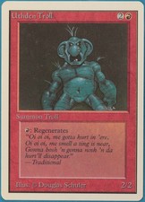 Uthden Troll Unlimited PLD Red Uncommon MAGIC MTG CARD (ID# 214404) ABUGames
