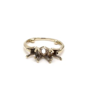 Tiffany & Co. Vintage 3.10 Grams 18k White Gold Semi Mount Ring - Picture 1 of 7