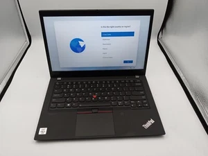 Lenovo Thinkpad T14 - 14" Laptop Intel i5-10310U 8GB 128GB SSD Win11 *READ* -RR - Afbeelding 1 van 7
