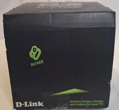 Reproductor multimedia D-link Boxee Box DSM-380 caja abierta con control remoto Foto 1 de 4
