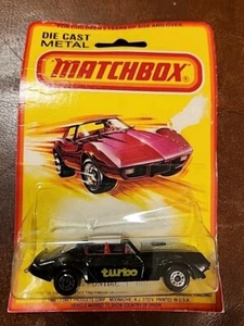 Vintage MATCHBOX Pontiac T Roof Firebird Turbo Carded No.35 London Holiday 1979 - Picture 1 of 5