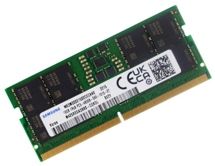 16GB Samsung RAM DDR5 4800Mhz PC5-4800B SO DIMM für MSI Creator Z16 A12UET-019NL - Bild 1 von 1