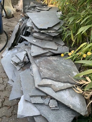 Norwegische Granit-Naturbruchsteinplatten - Bild 1 von 2