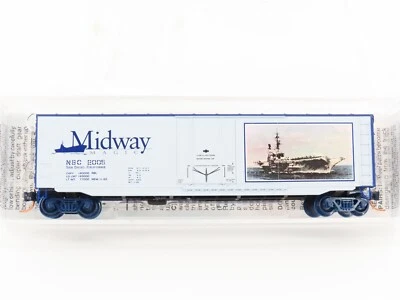 N Scale Micro-Trains MTL Special Run NSC 05-111 USS "Midway Magic" Boxcar 2005 - Image 1 of 4