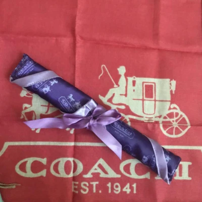 Pañuelo Coach Novedad + Palillos Juego de 2JP Limitado Raro Foto 1 de 4