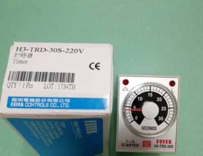 FOTEK H3-TRD-30S-220V Timer H3TRD30S220V New In Box Expedited Shipping One - Image 1 of 3