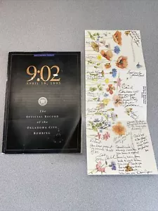 The Official Record Of The Oklahoma City Bombing Committee Signed With Card - Picture 1 of 6
