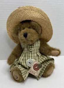BOYDS BEAR per LONGABERGER Heather Steadsbeary Homestead Bear edizione limitata - Foto 1 di 8
