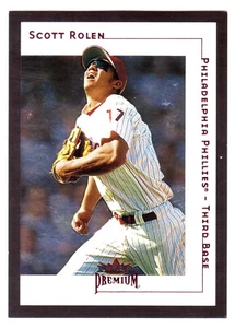 Fleer Premium #23 Scott Rolen Star Ruby 2001 #012/125 ¡muy raro! - Imagen 1 de 2