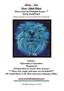 ASTRO - LEO ~~ counted cross stitch pattern - Picture 1 of 4