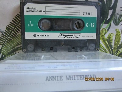 Annie Whitehead Alien Style Pre Release Virgin Advance Promo Cassette Single - Image 1 of 4