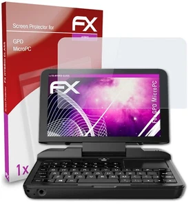 atFoliX Pantserglasfolie voor GPD MicroPC Glass Protector 9H Beschermend pantser - Afbeelding 1 van 5