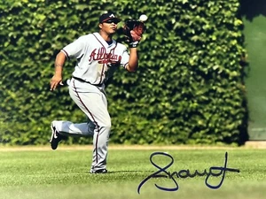 Andruw Jones Atlanta Braves Hand Signed Autographed 8x10 Photo w/ JSA COA - Picture 1 of 4