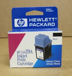 Cartucho de impresión de inyección de tinta HP, negro, 51629A para DeskJet 600, DeskWriter serie 600 - Imagen 1 de 1