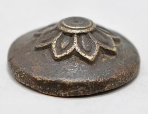 Antique Brass Jewellery Maker's Embossing Dye Original Old Hand Crafted Engraved - Picture 1 of 5
