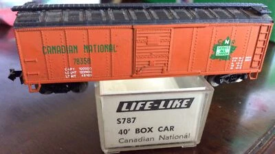 N SCALE LIFE LIKE CANADIAN NATIONAL 40' BOXCAR NOS vintage - Image 1 of 3