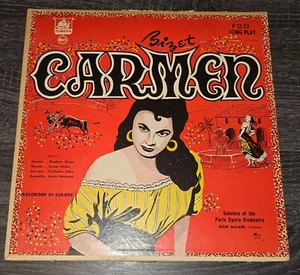 Bizet: Carmen~Jean Allain~Paris Opera Orchestra~Plymouth P12-52~selten~SCHNELLER VERSAND! - Bild 1 von 2