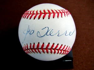 JOE TORRE 1996 WSC NY YANKEES HOF MANAGER SIGNED AUTO VTG 1996 WS BASEBALL JSA - Picture 1 of 3