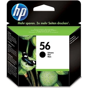 Genuine Original HP No 56 Black Ink Cartridge C6656AE DeskJet OfficeJet - Picture 1 of 1