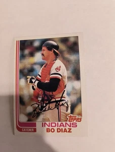BO DIAZ 1982 TOPPS #258 FREE SHIPPING - Picture 1 of 2