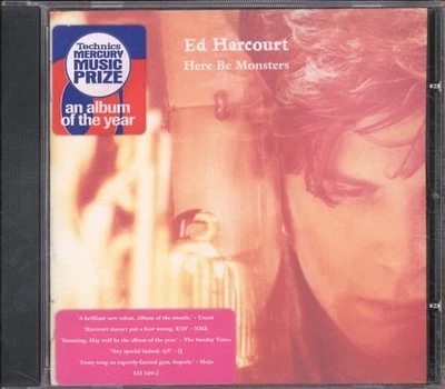 Ed Harcourt Here Be Monsters CD Europa Heavenly 2001 HVNLP31CD - Bild 1 von 3