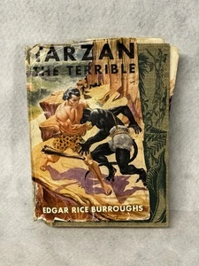 Tarzan the Terrible Edgar Rice Burroughs 1921 Book - Bild 1 von 6