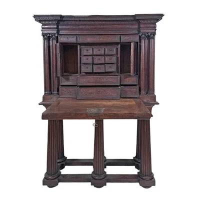 Antique 16th Century Italy Palladian Renaissance Cabinet, Free Domestic Shipping - Image 1 of 4
