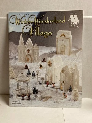 ASN Winter Wonderland Village Crochet Book 870512 - Image 1 of 2