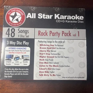 Sealed All Star Karaoke: Rock Party Pack, Vol. 1 48 Classic Rock Songs Nagelneu - Bild 1 von 6