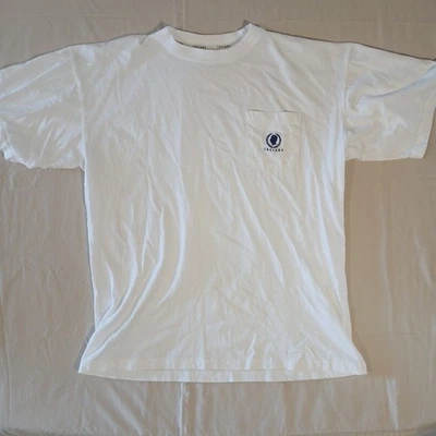 Vintage 90s Caesars Palace Las Vegas Casino XL Embroidered Shirt White Pocket - Image 1 of 4