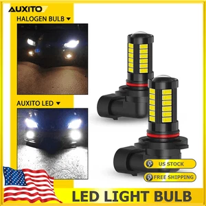 2PCS White Fog Light Driving Bulbs Fits for 9006 HB4 100W 33 LED 6000K 2000LM - Picture 1 of 8