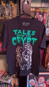 Camiseta negra L Kreepsville666 Tales from The Crypt Glow in The Dark Hands para hombre - Imagen 1 de 6
