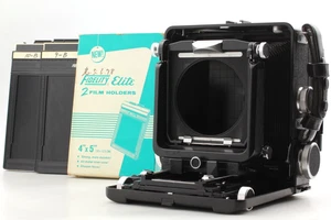 【N MINT】 Wista 45SP 4x5 Large Format Camera Black Body w/ Film Holder From JAPAN - Picture 1 of 20