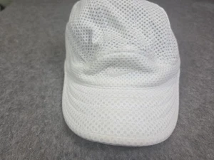 Nike Hat Cap Strap Back White Mesh Lightweight Tailwind Panel Running Adult - Picture 1 of 9