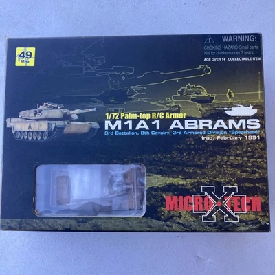 Micro Tech, M1A1 Abrams, 1/72 Palm Top R/C Armor, New Dragon - Image 1 of 4