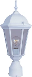 Maxim Lighting 1001WT Westlake 19" Outdoor PostMount in White - Picture 1 of 2