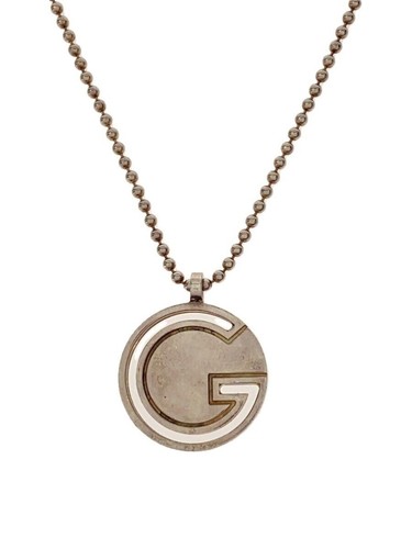 GUCCI SV925 Collana in argento con top da uomo usata
