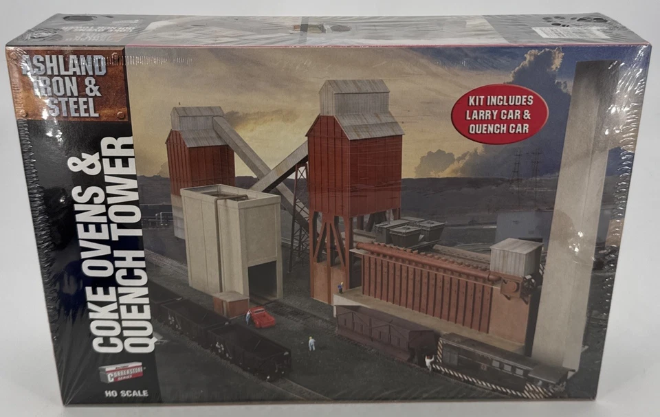 Walthers Ashland Iron Steel Coke Ovens & Quench Tower HO Scale Kit 933-2972