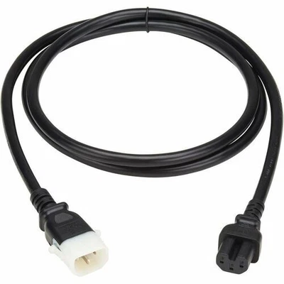 TRIPP LITE SERIES PDU POWER CORD C15 TO P-LOCK C14 HEAVY-DUTY 15A 250V 14AWG 6FT - Image 1 of 4
