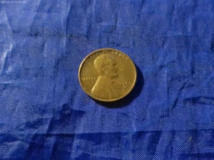 1953-S Lincoln Wheat Cent Error on Obverse - Picture 1 of 4