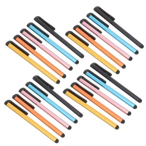 Lápiz óptico universal capacitivo de 20 piezas para dispositivos con pantallas táctiles - Imagen 1 de 12