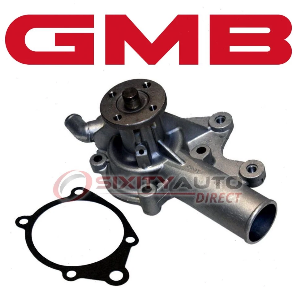 GMB Water Pump for 1981-1986 Jeep Cherokee 2.5L 4.2L L4 L6 - Coolant uu - Image 1 of 4