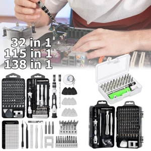 Präzision TORX Magnet Schraubendreher Bit Set PC Telefon Uhr Reparatur Werkzeug Kit Etui - Bild 1 von 28