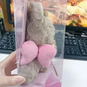Weihnachtsgeschenk rosa Schleife Zi Mo Mo Puppe 15 cm Plüsch Schlüsselanhänger Anhänger - Bild 1 von 15