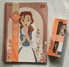 New Disney Princess Ariel-The Little Mermaid Notebook And Glitter Pen.